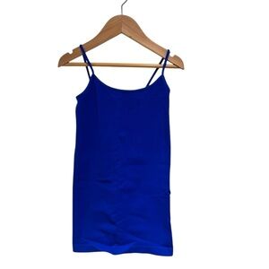 MALIBU SUGAR blue stretch camisole - girls size 7-10